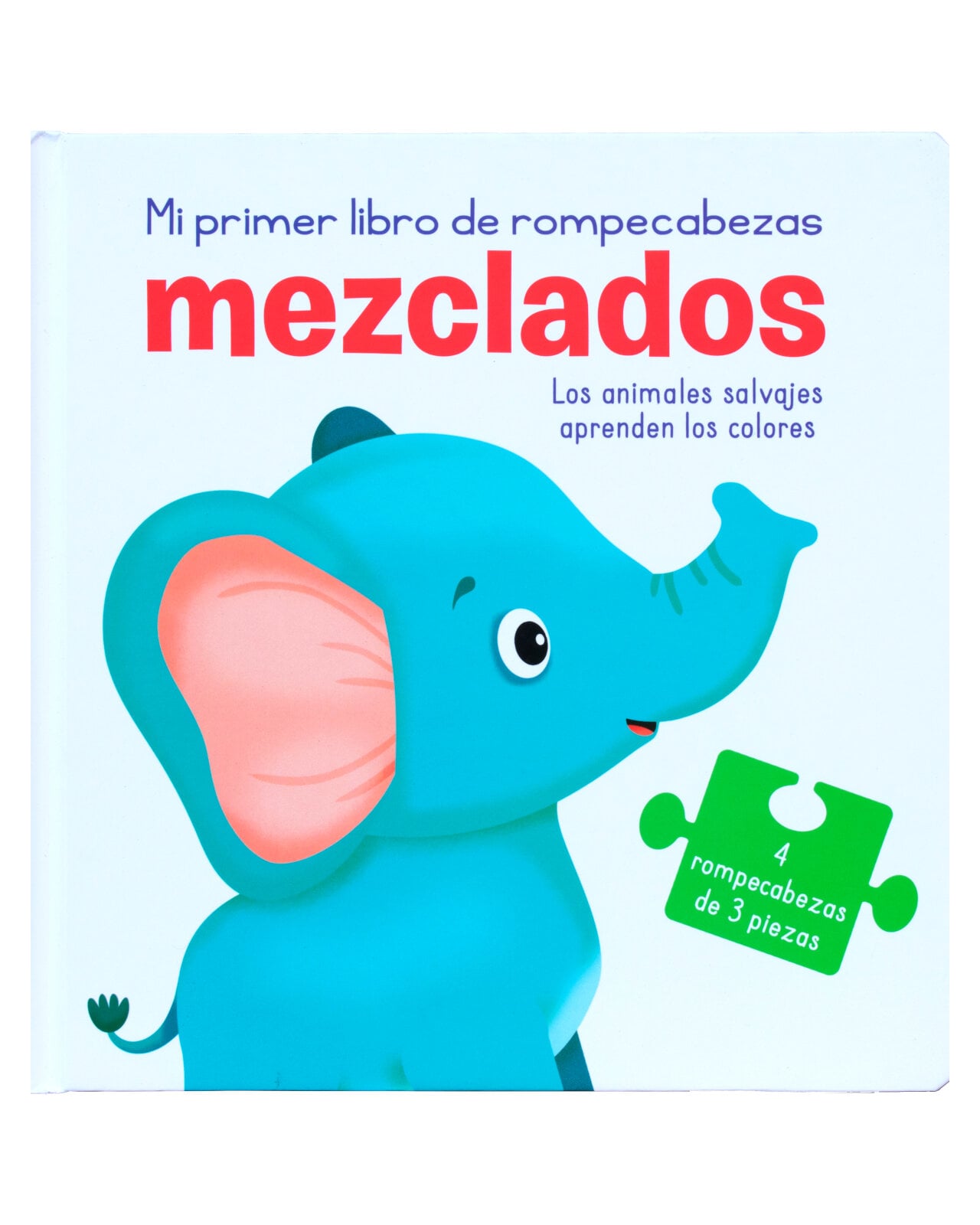 Libro ''mezclados: Los Animales Salvajes Aprenden Los Colores.'' $329