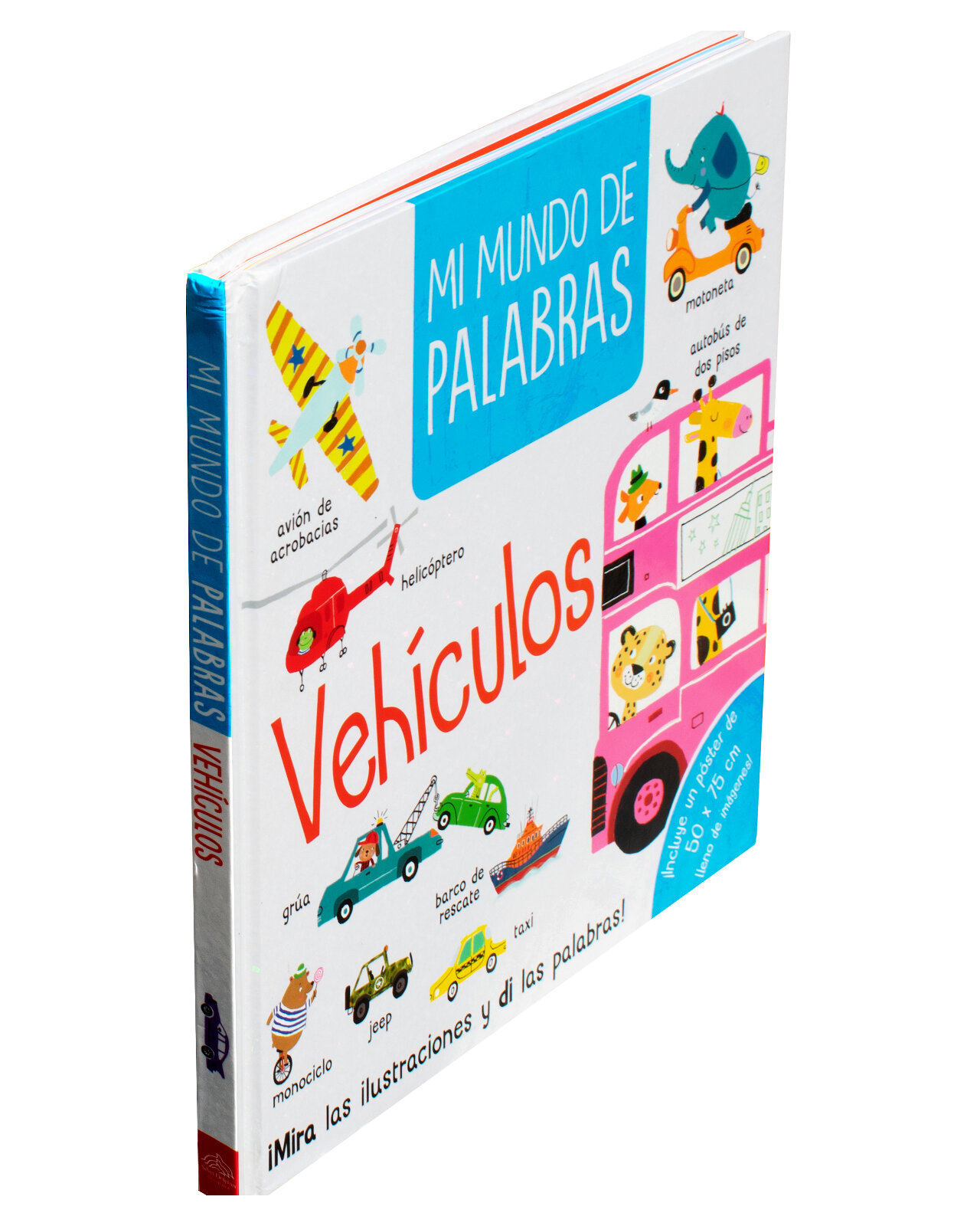 Libro ''mi Mundo De Palabras: Vehículos.''