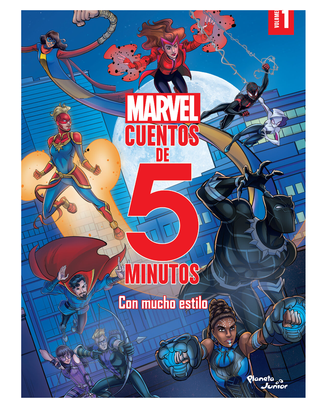 Foto 2 pulgar | Libro ''marvel 2. Cuentos De 5 Minutos. Con Mucho Estilo''