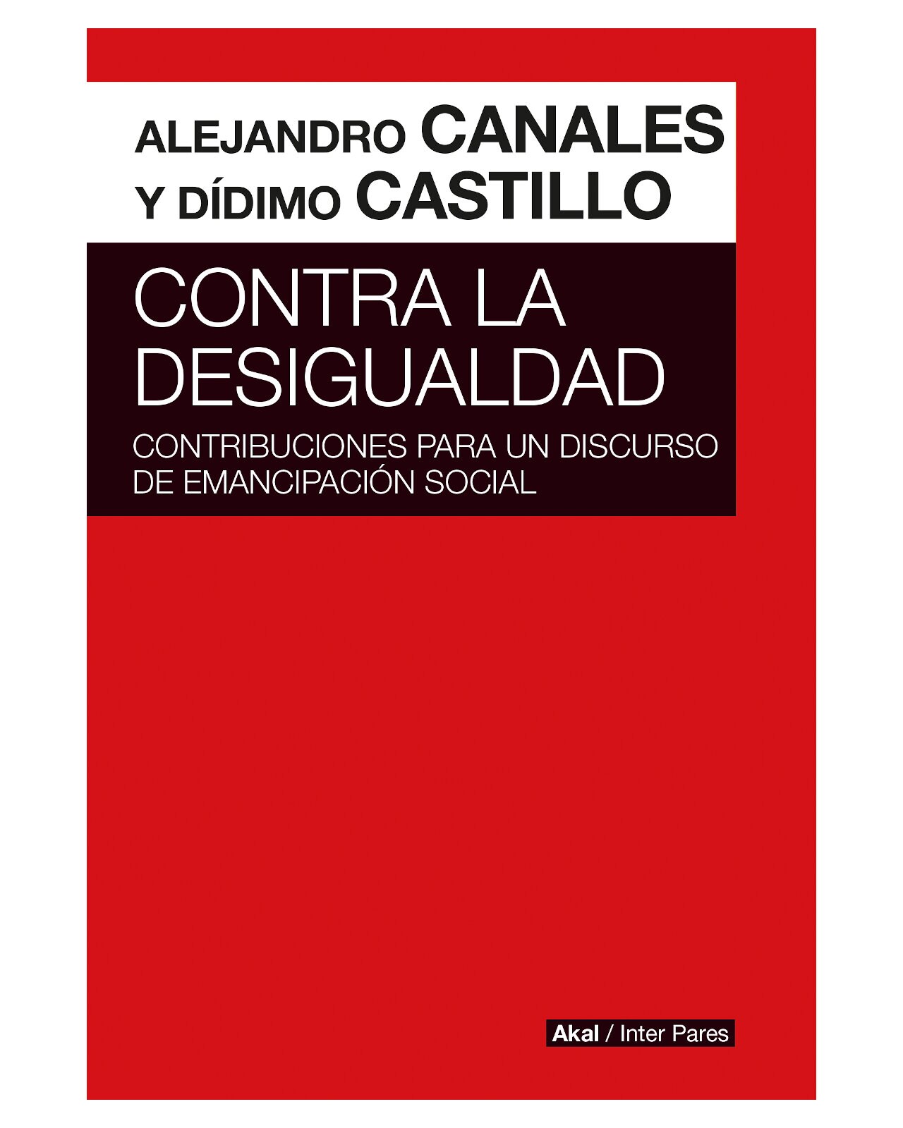 Libro ''contra La Desigualdad'' $520