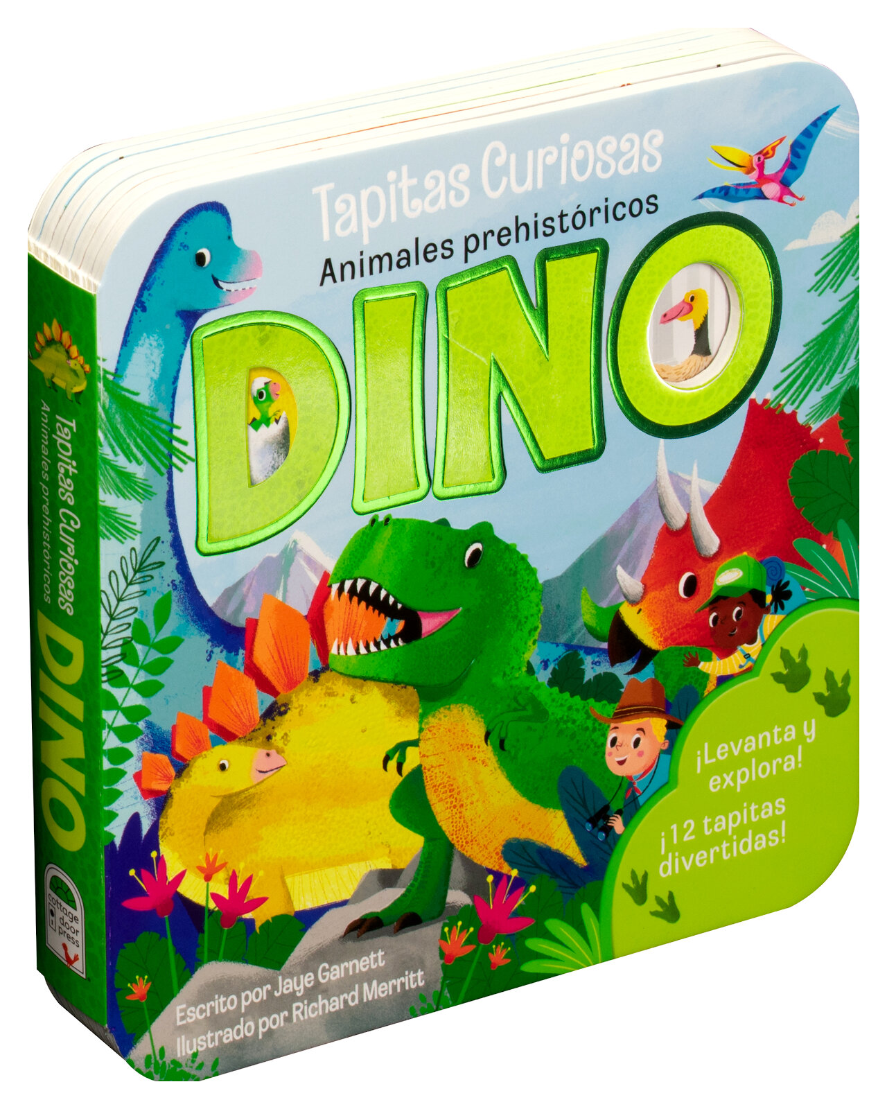 Foto 1 | Libro ''tapitas Curiosas: Animales Prehistoricos Dino''