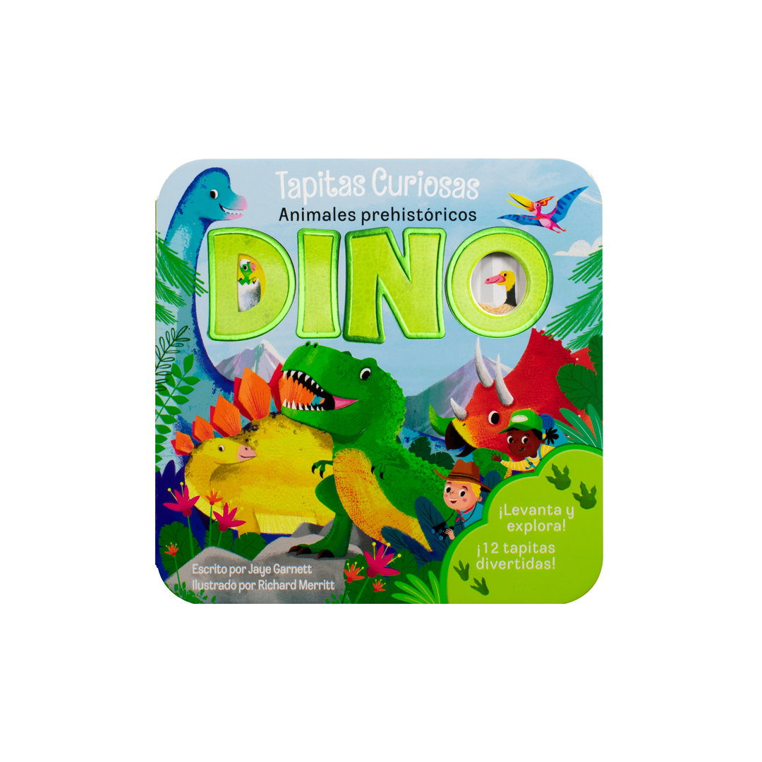 Foto 3 | Libro ''tapitas Curiosas: Animales Prehistoricos Dino''