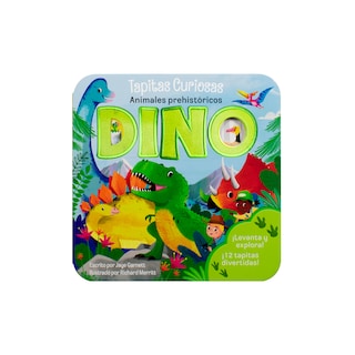 Foto 3 | Libro ''tapitas Curiosas: Animales Prehistoricos Dino''
