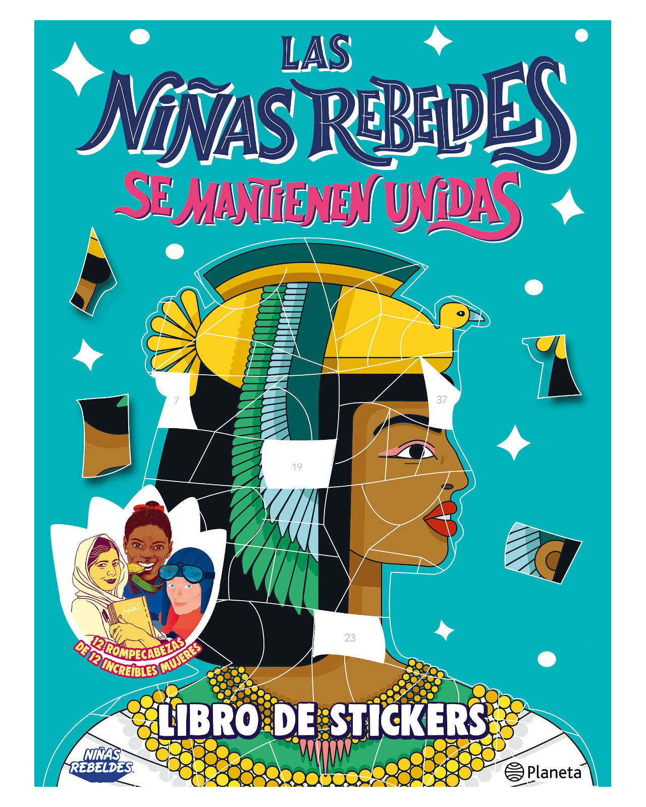 Foto 2 pulgar | Libro ''las Niñas Rebeldes Se Mantienen Unidas. Libro De Stickers''