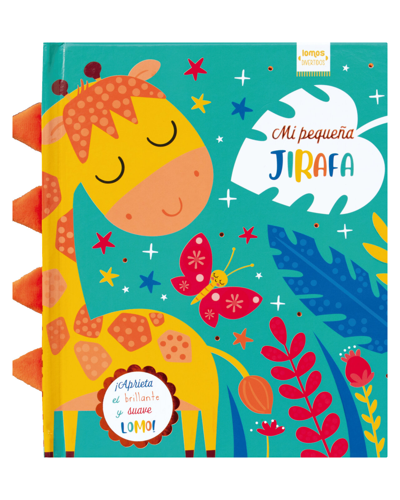 Libro ''lomos Divertidos: Mi Pequeña Jirafa''