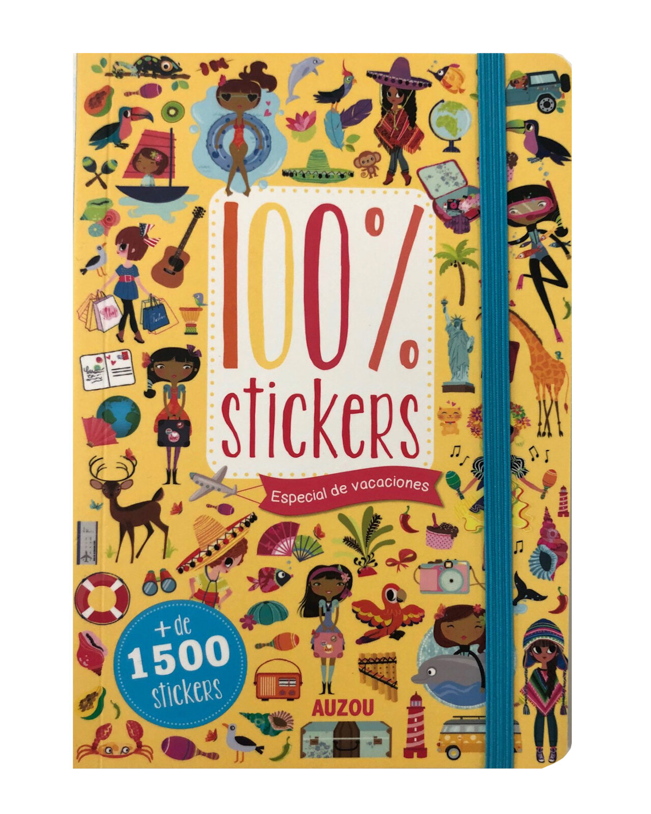 Foto 2 pulgar | Libro ''100% Stickers Especial De Vacaciones''