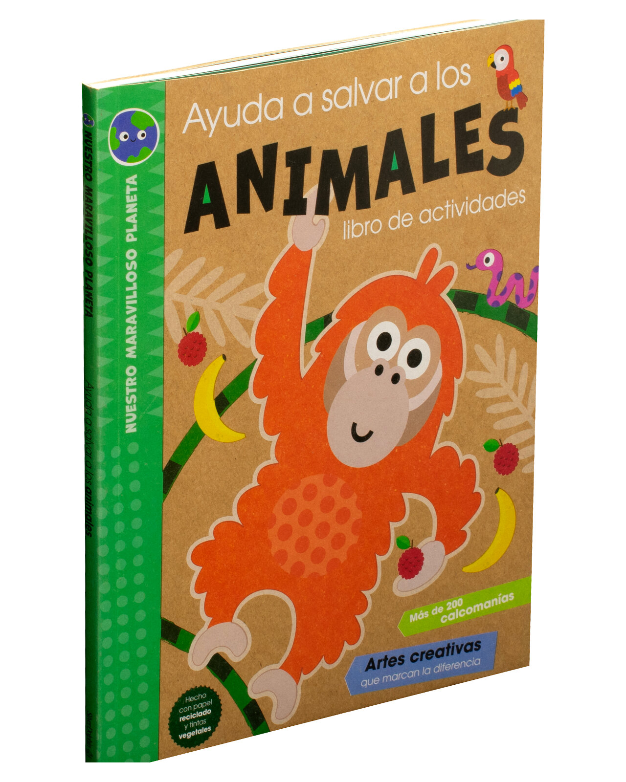 Libro ''nuestro Maravillos Planeta: Ayuda A Salvar A Los Animales.''