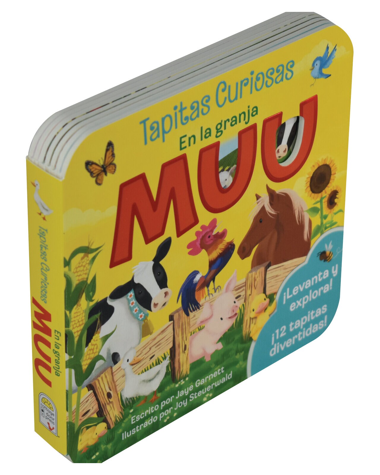 Libro ''tapitas Curiosas: En La Granja Muu'' $299