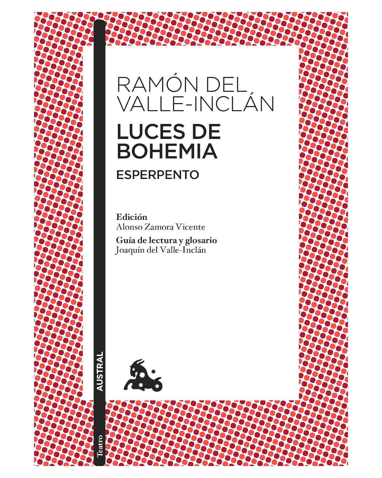 Libro ''luces De Bohemia'' $338