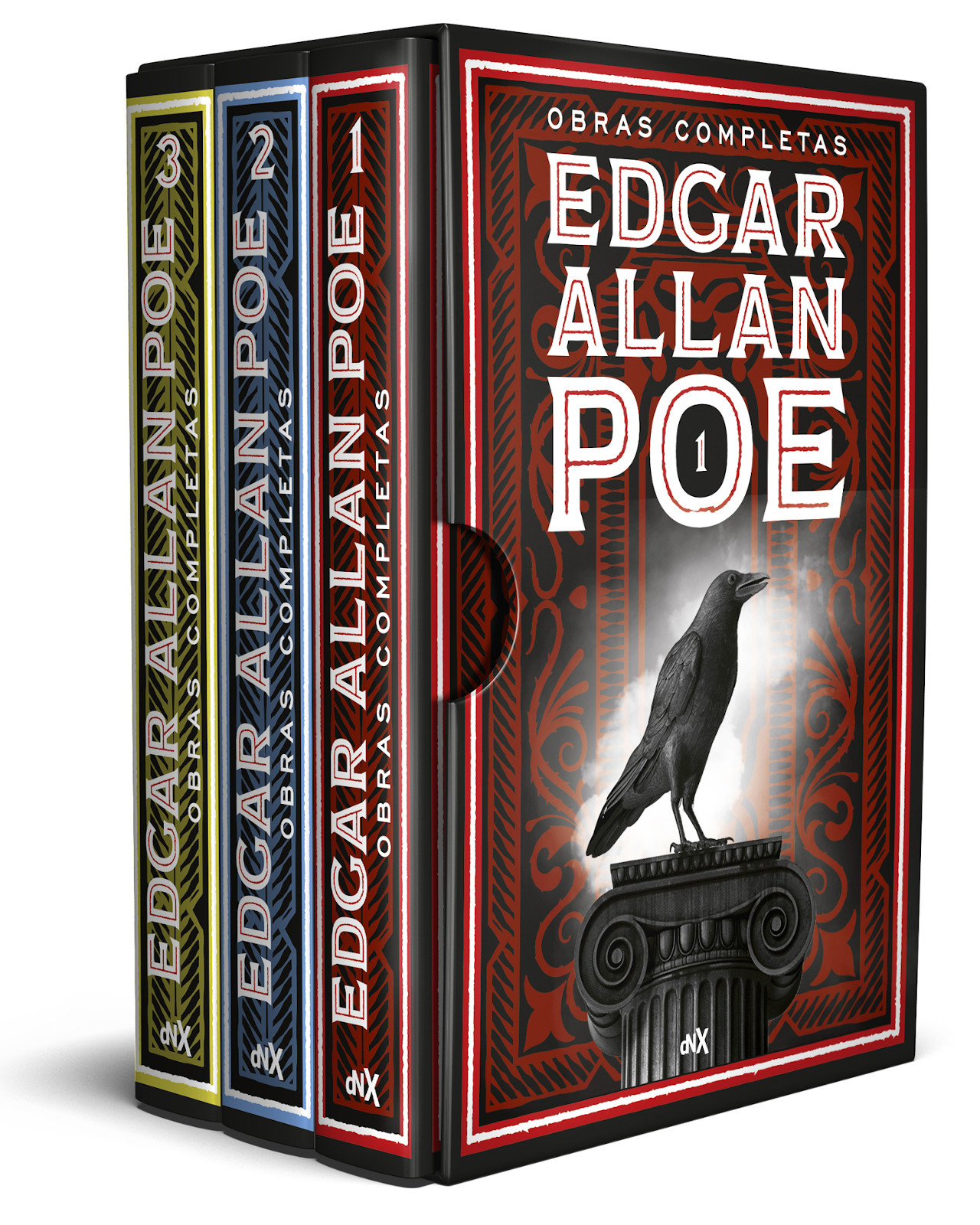 Foto 2 pulgar | Libro ''edgar Allan Poe. Obras Completas (3 Volúmenes)''