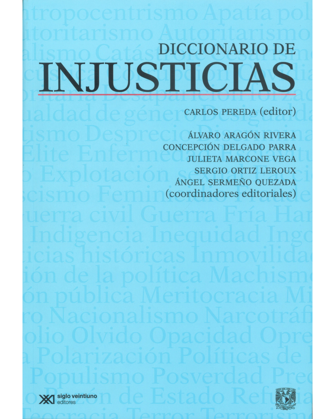 Libro ''diccionario De Injusticias''