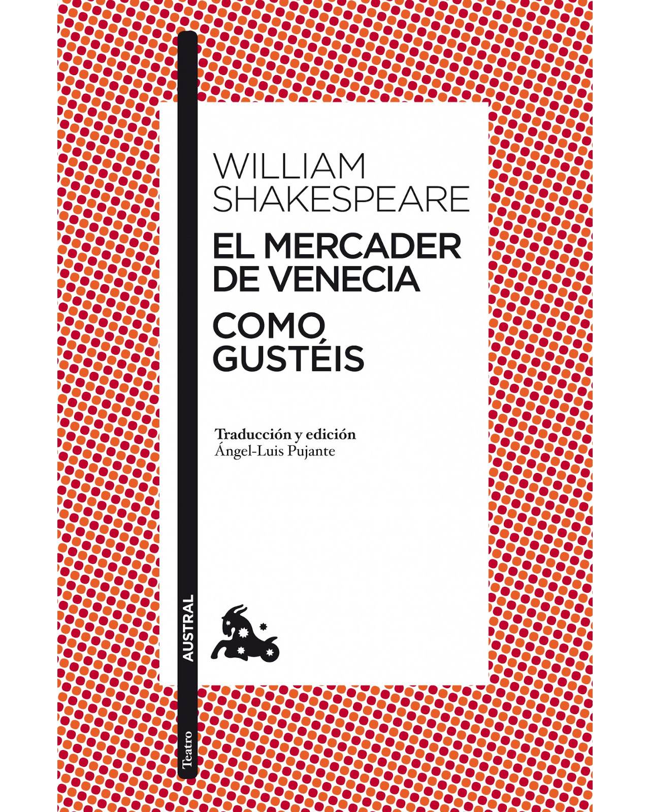 Libro ''el Mercader De Venecia / Como Gustéis''