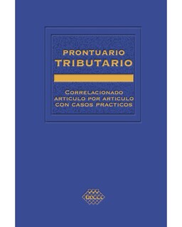 Foto 1 | Libro ''prontuario Tributario Academico, Correlacionada Articulo Por Articulo 2023''