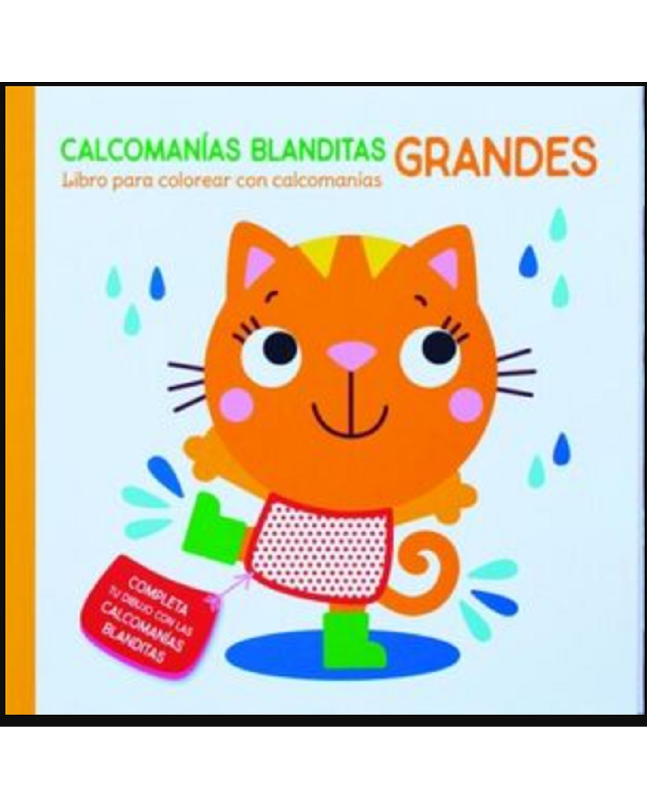 Foto 2 pulgar | Libro ''calcomanías Blanditas Grandes: Gato.''