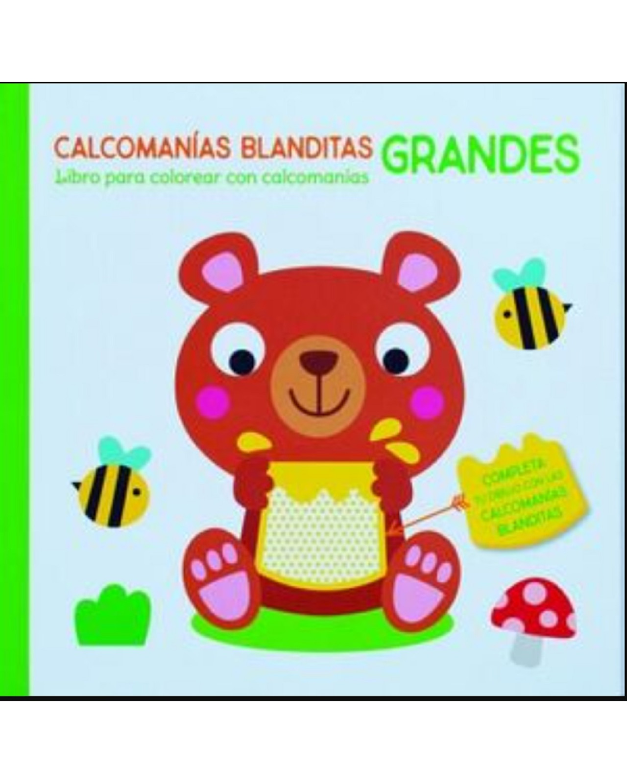 Foto 2 pulgar | Libro ''calcomanías Blanditas Grandes: Oso.''