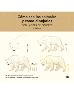 Foto 1 | Libro ''cómo Son Los Animales Y Cómo Dibujarlos Con Lápices De Colores''