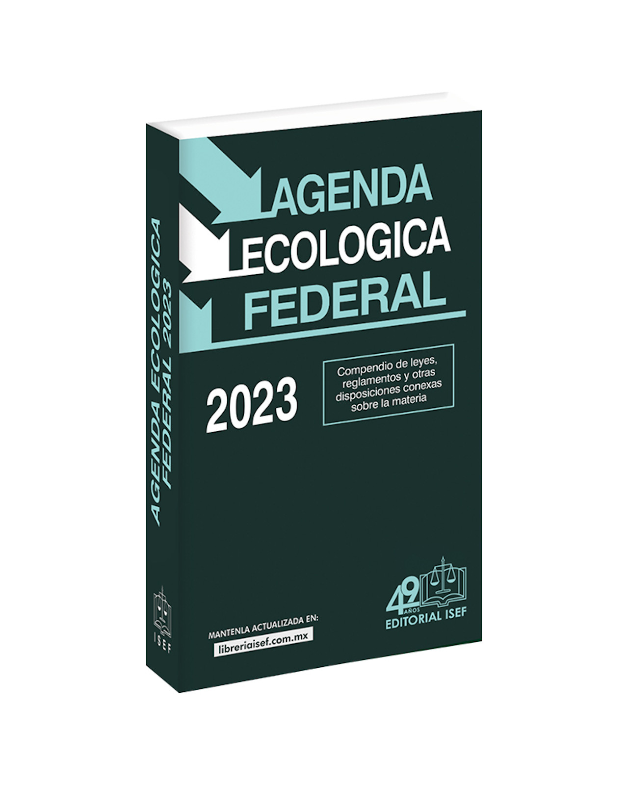Foto 1 | Libro ''agenda Ecológica Federal 2023''