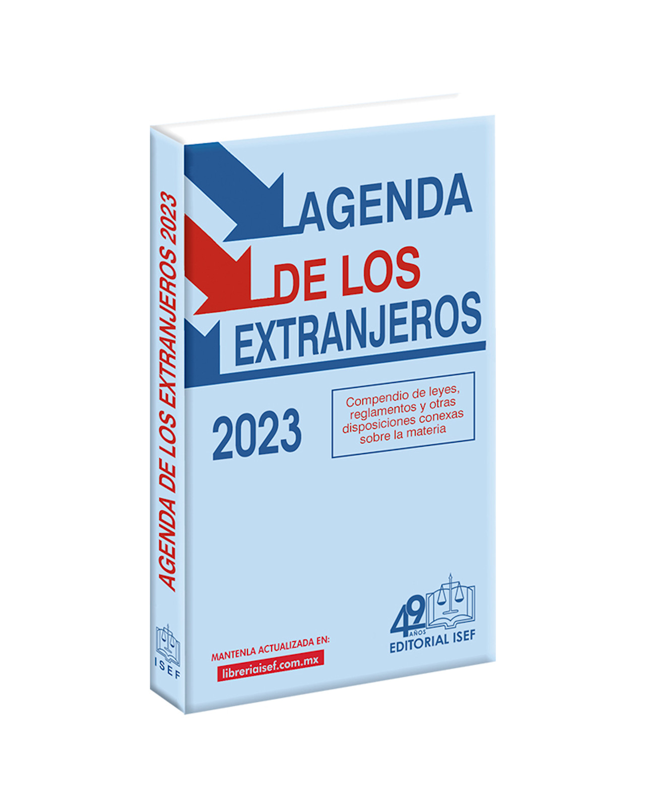 Foto 2 pulgar | Libro ''agenda De Los Extranjeros 2023''
