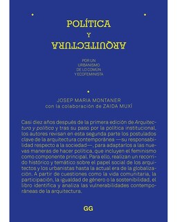 Foto 1 | Libro ''política Y Arquitectura''