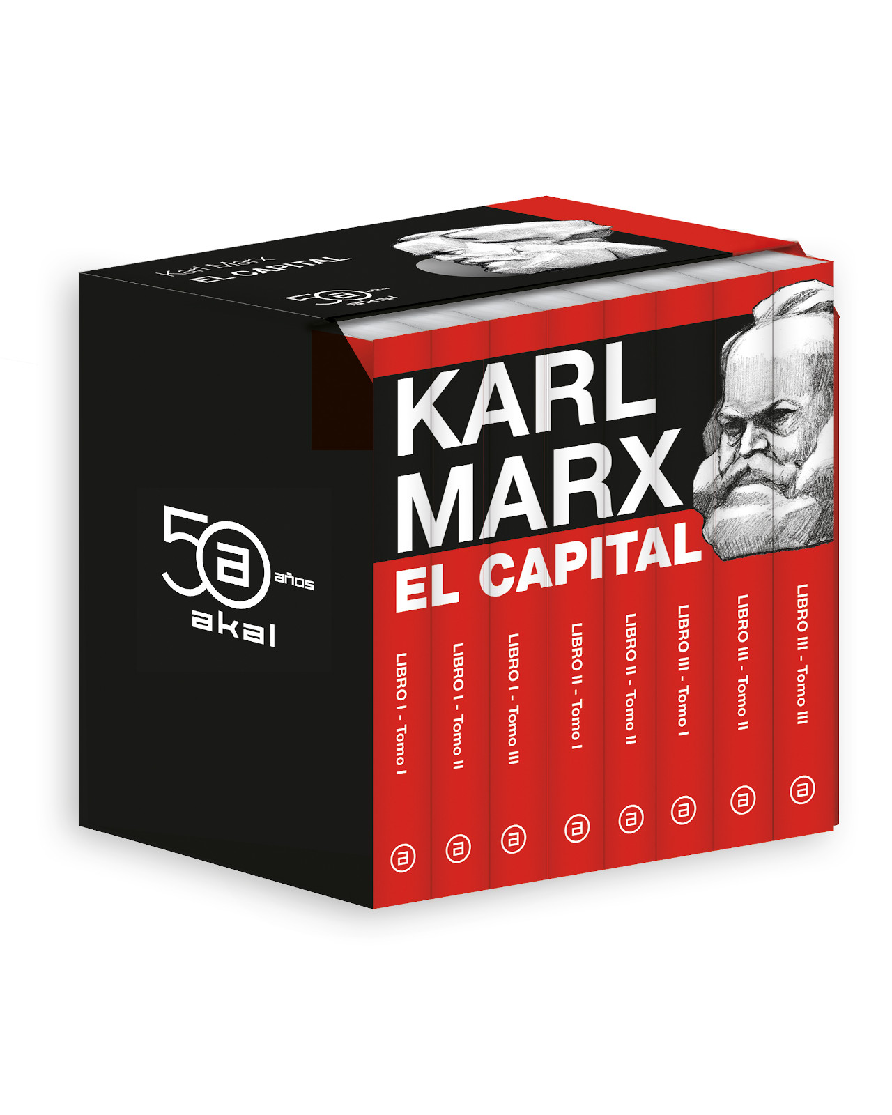 Foto 2 pulgar | Libro ''el Capital (estuche Obra Completa)''
