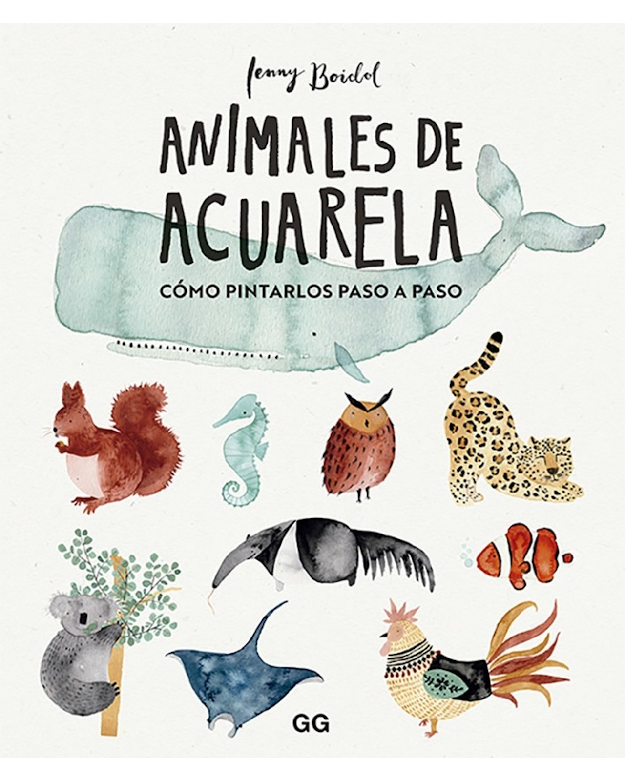 Foto 2 pulgar | Libro ''animales De Acuarela''