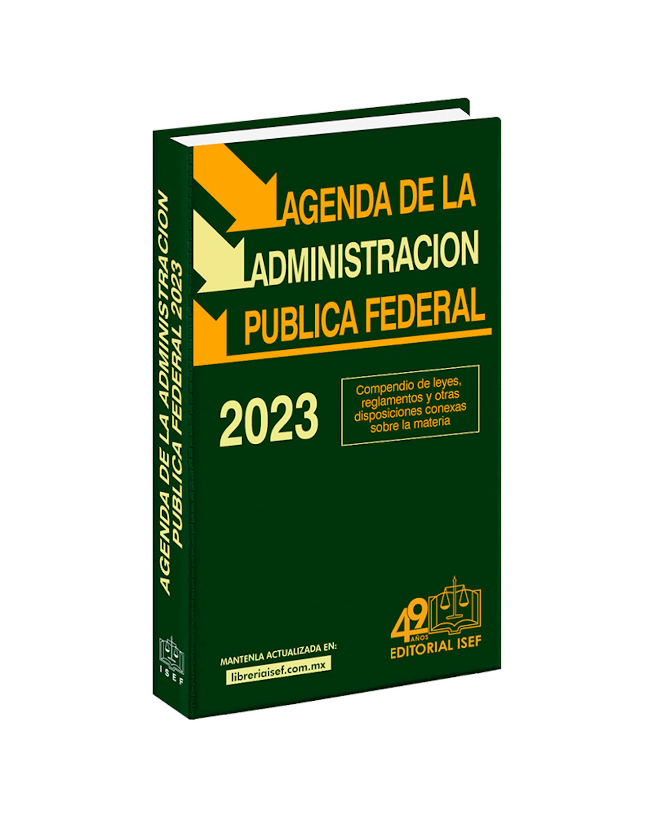 Foto 1 | Libro ''agenda De La Administración Pública Federal 2023''