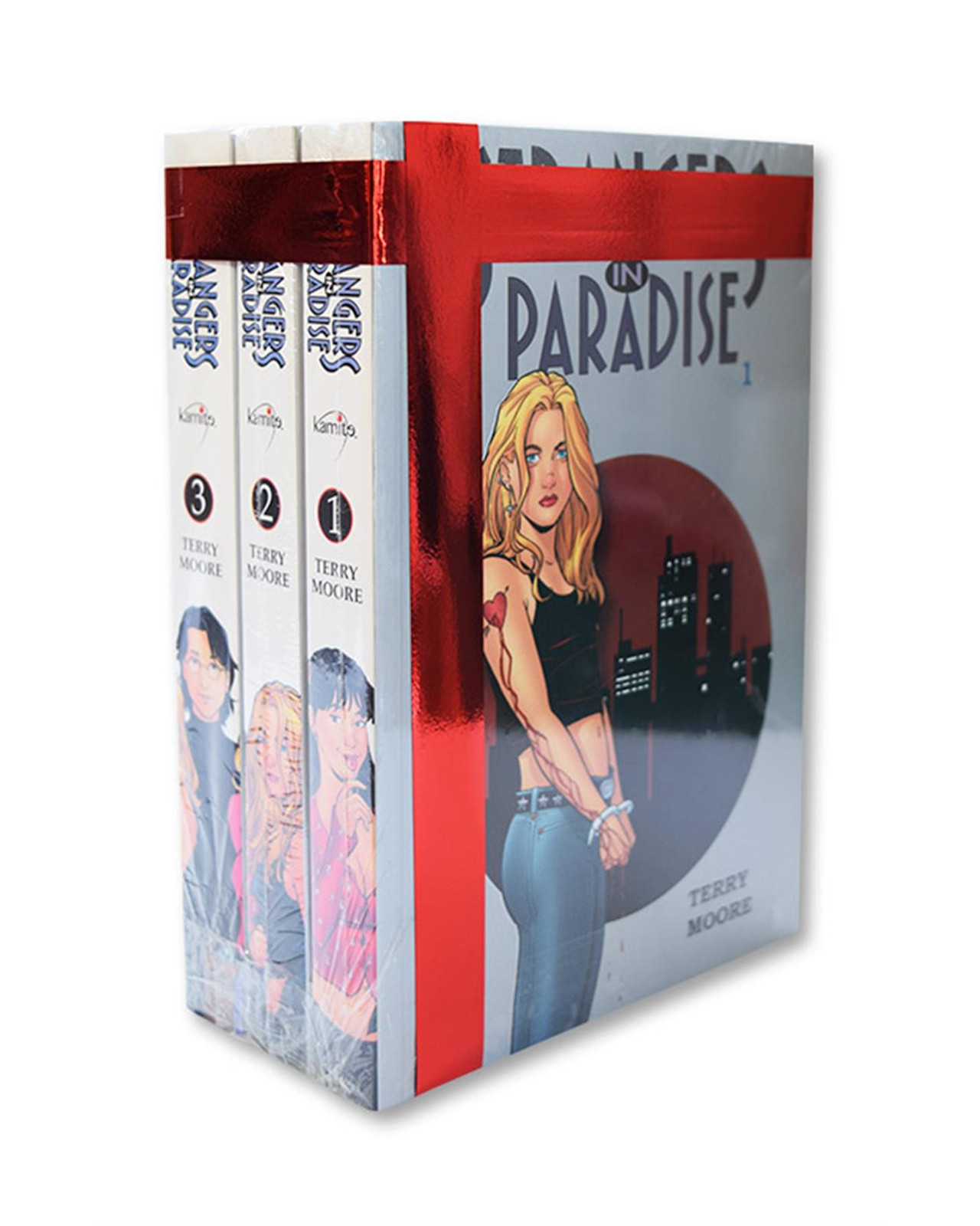 Libro ''paquete Strangers In Paradise Plata 1 Al 3''