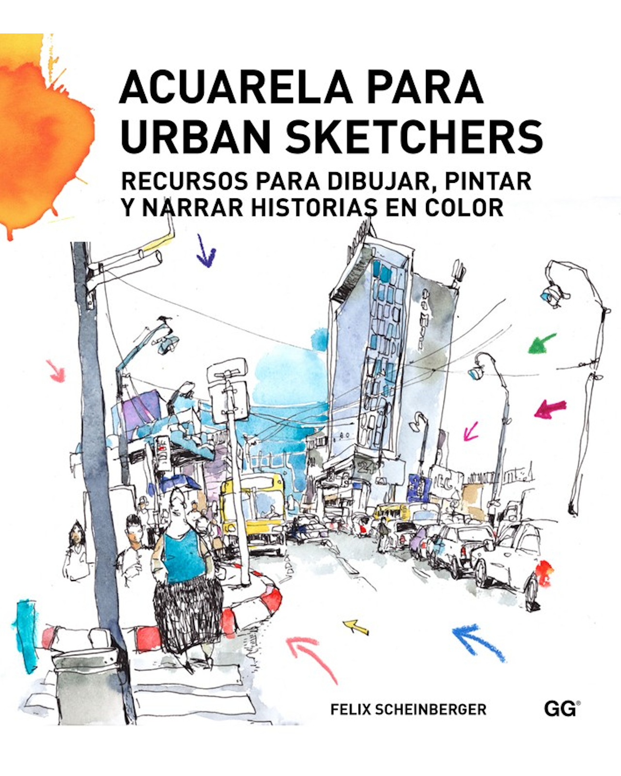 Foto 2 pulgar | Libro ''acuarela Para Urban Sketchers''