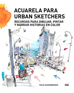 Foto 1 | Libro ''acuarela Para Urban Sketchers''