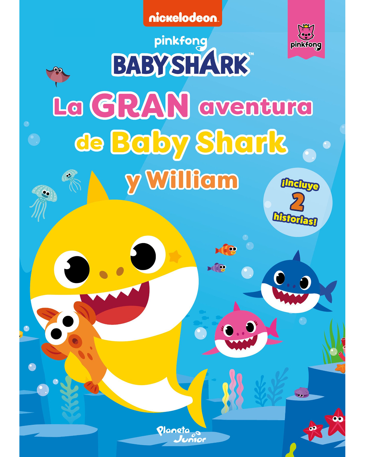 Libro ''la Gran Aventura De Baby Shark Y William''