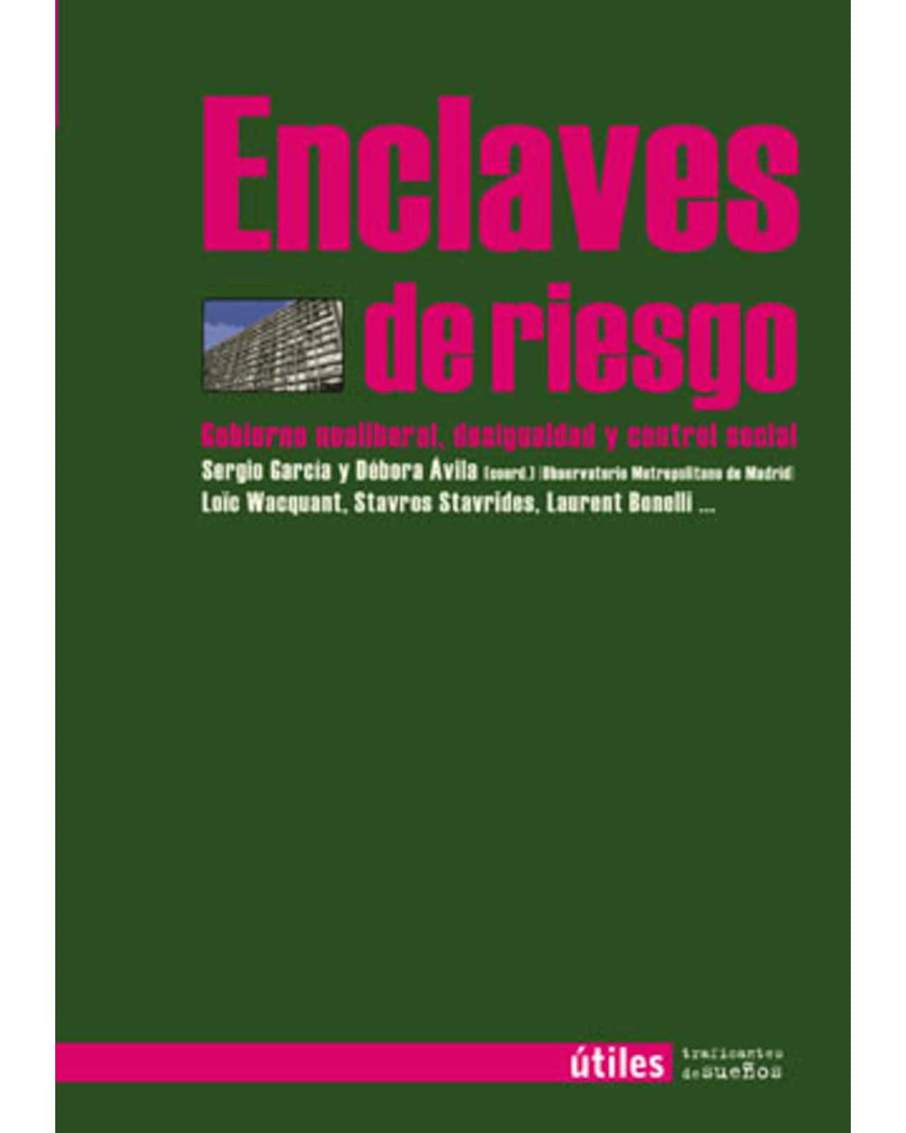 Libro ''enclaves De Riesgo'' $520