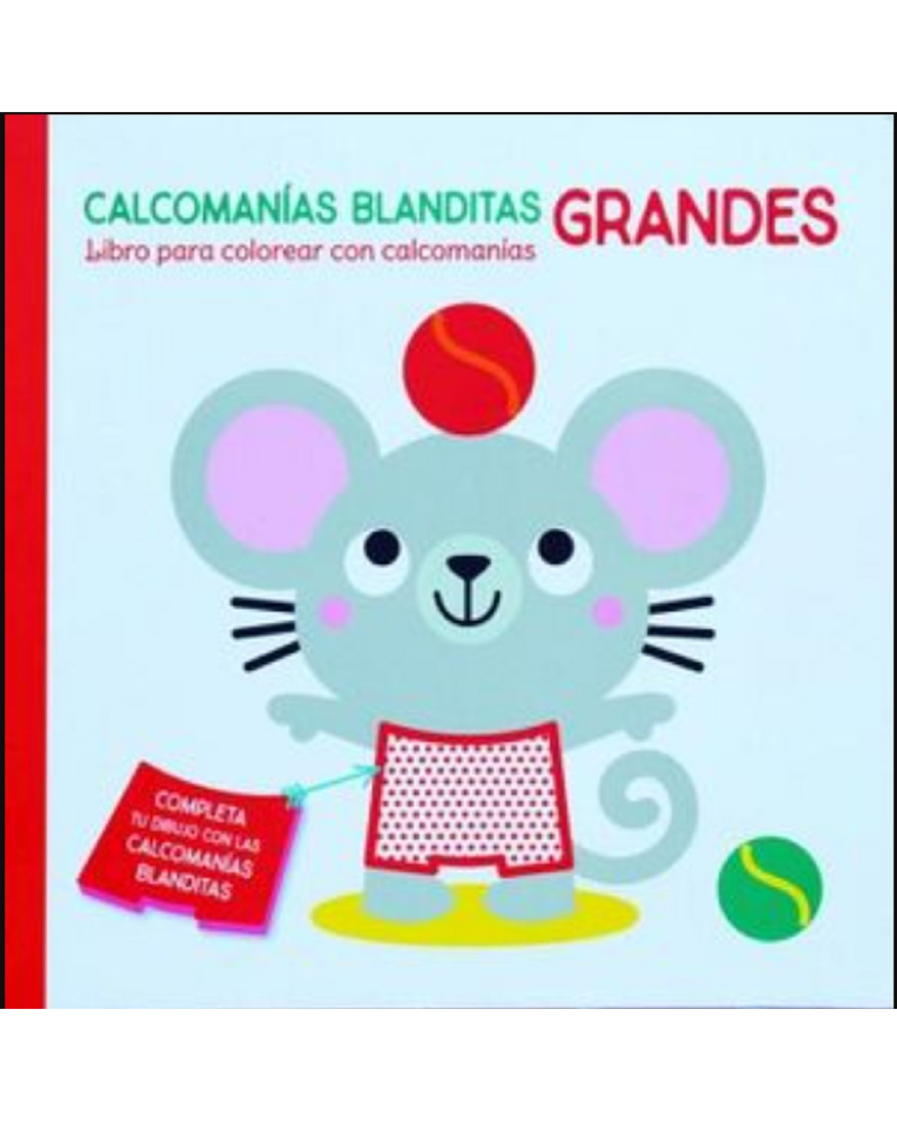 Foto 2 pulgar | Libro ''calcomanías Blanditas Grandes: Ratón.''