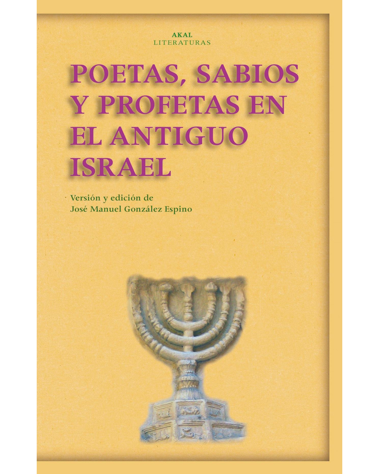 Foto 2 pulgar | Libro ''poetas, Sabios Y Profetas En El Antiguo Israel''