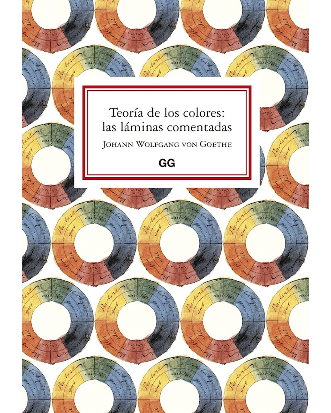 Libro ''teoría De Los Colores Las Laminas Comentadas''