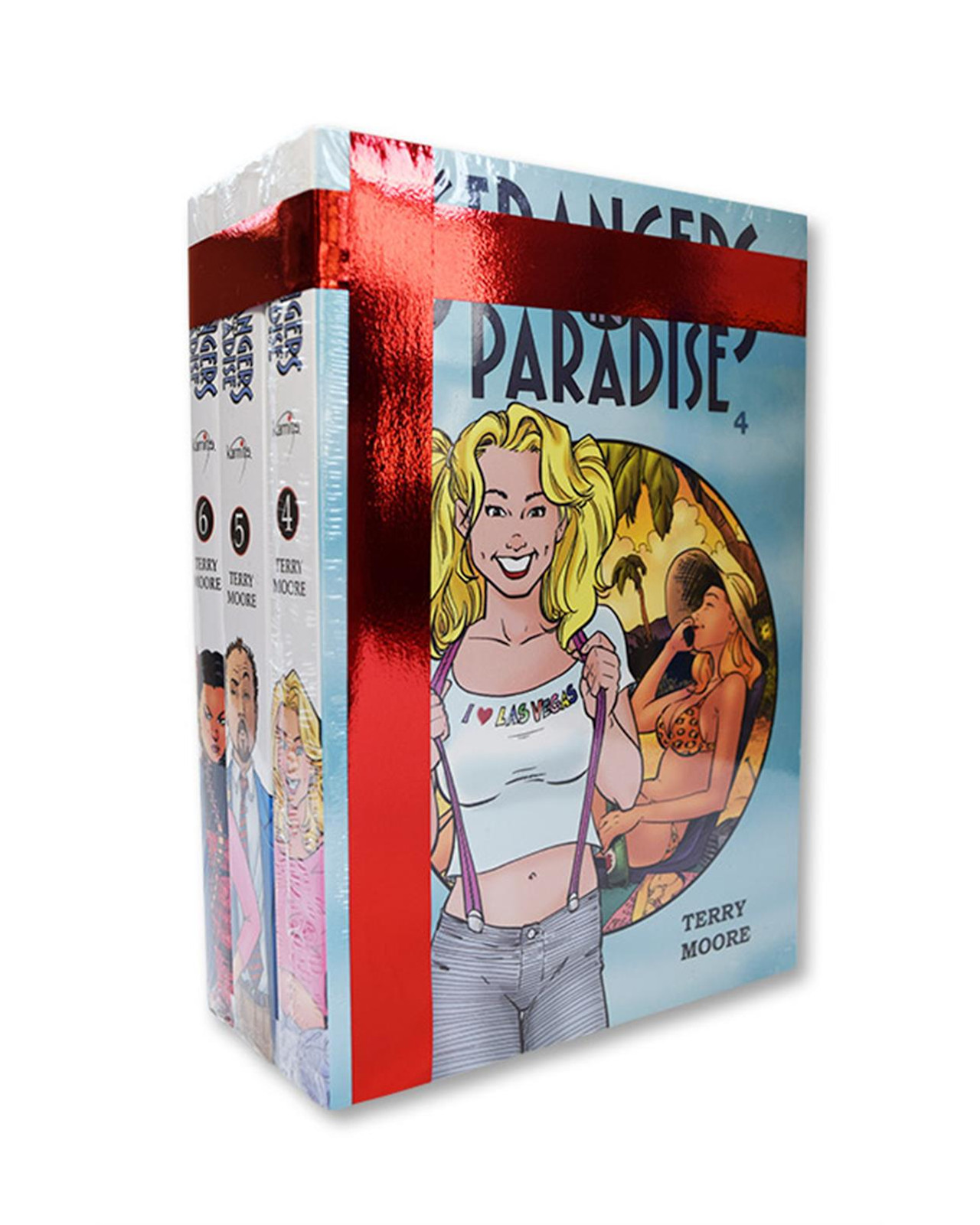 Libro ''paquete Strangers In Paradise Azul 4 Al 6''