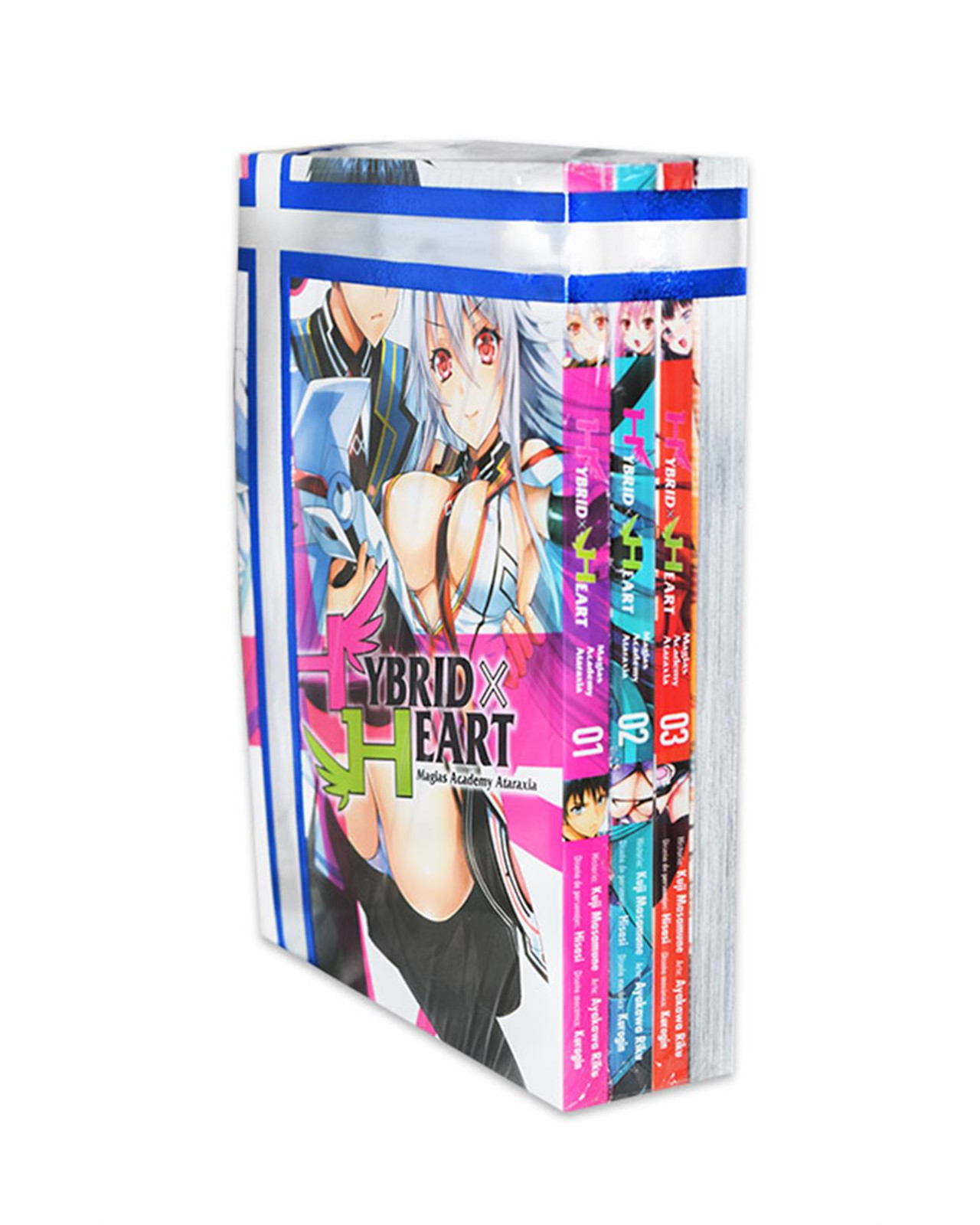 Libro ''paquete Hybrid X Heart Magias Academy Ataraxia 1 A 4''
