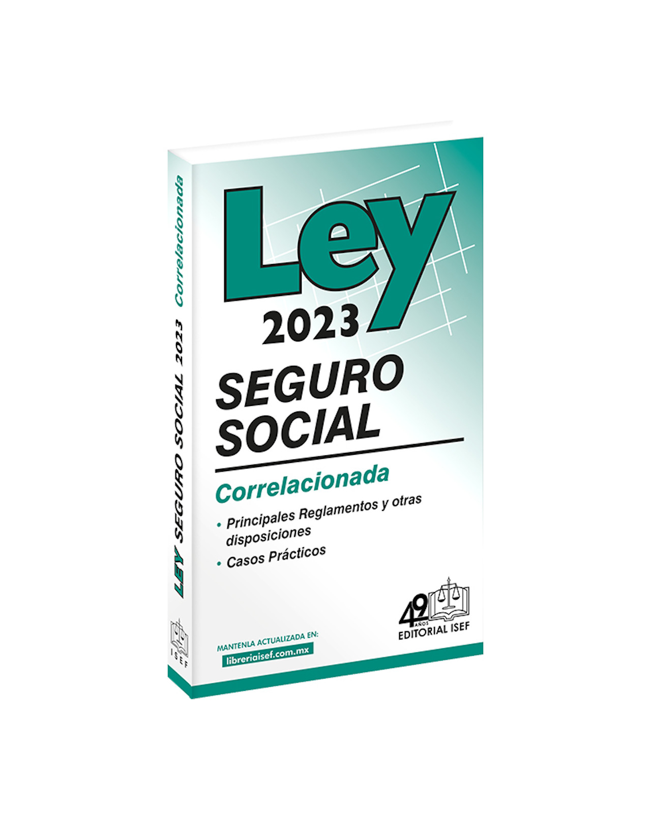 Foto 1 | Libro ''ley Del Seguro Social 2023''