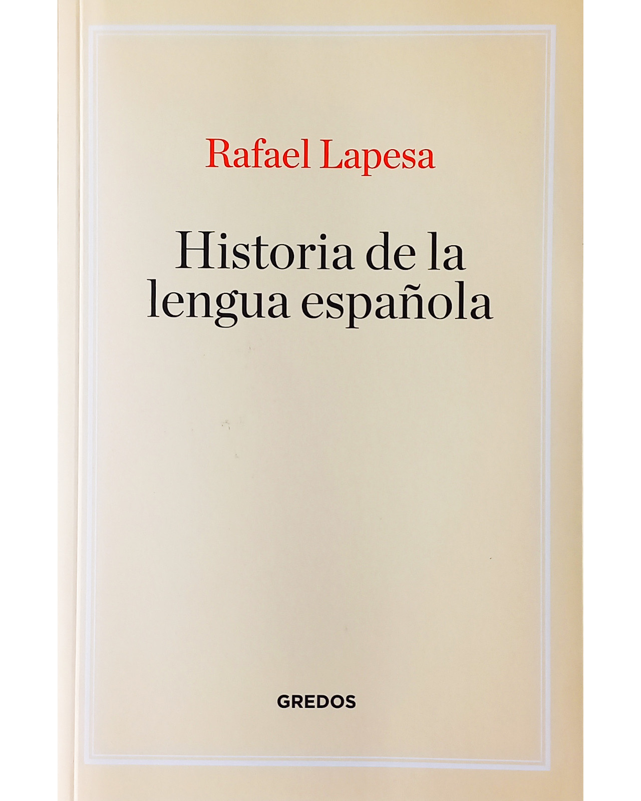 Foto 2 pulgar | Libro ''historia De La Lengua Española''