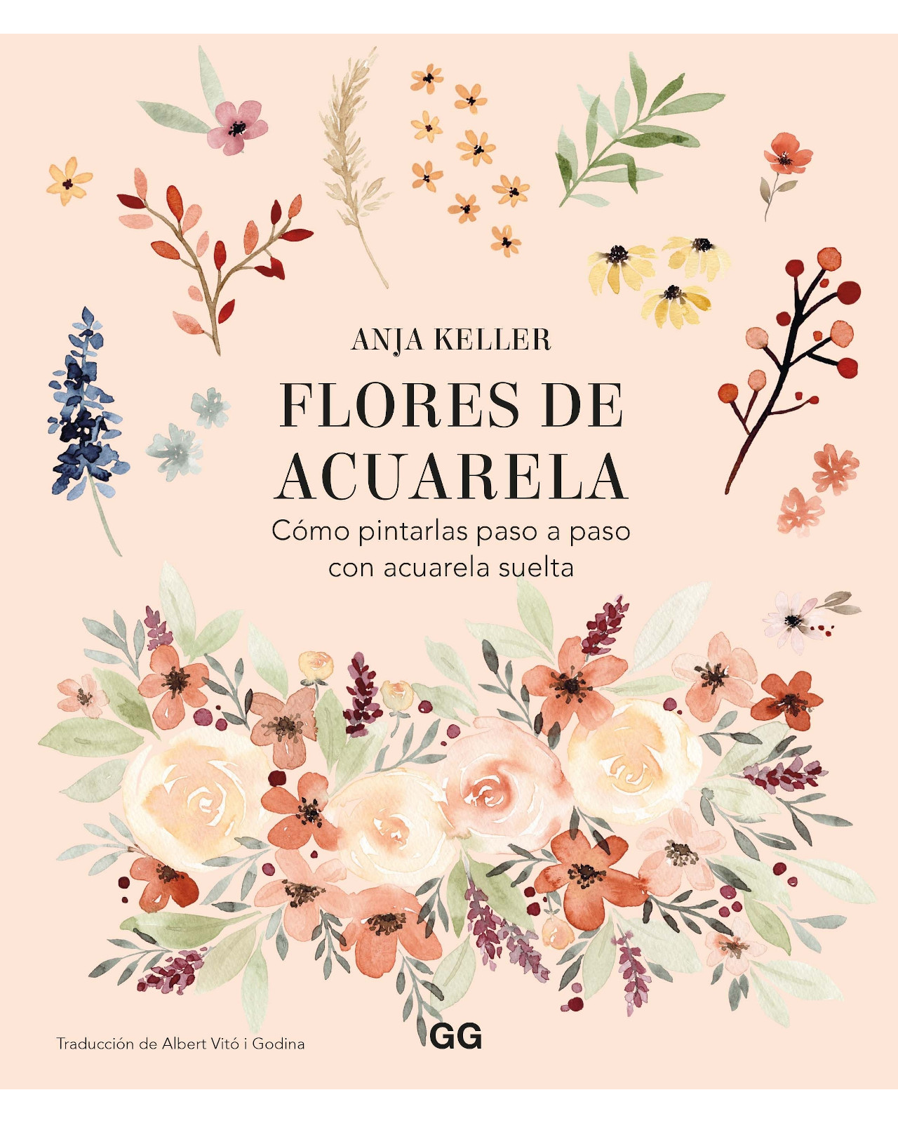 Libro ''flores De Acuarela''