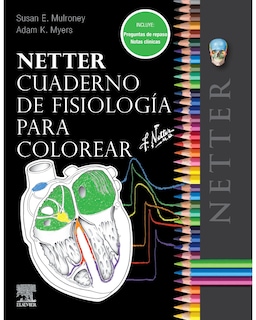 Foto 1 | Libro ''netter Cuaderno De Fisiología Para Colorear''