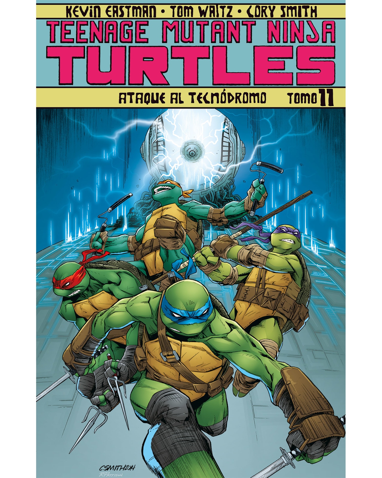 Libro ''teenage Mutant Ninja Turtles Tomo 11a'' $349