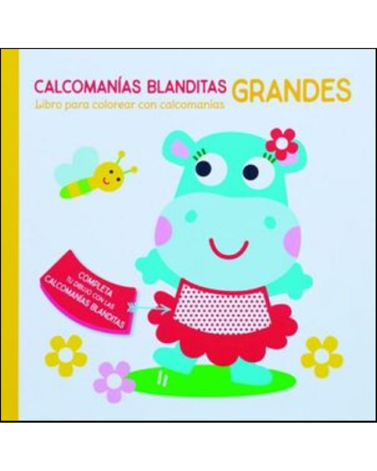 Foto 2 pulgar | Libro ''calcomanías Blanditas Grandes: Hipopótamo.''
