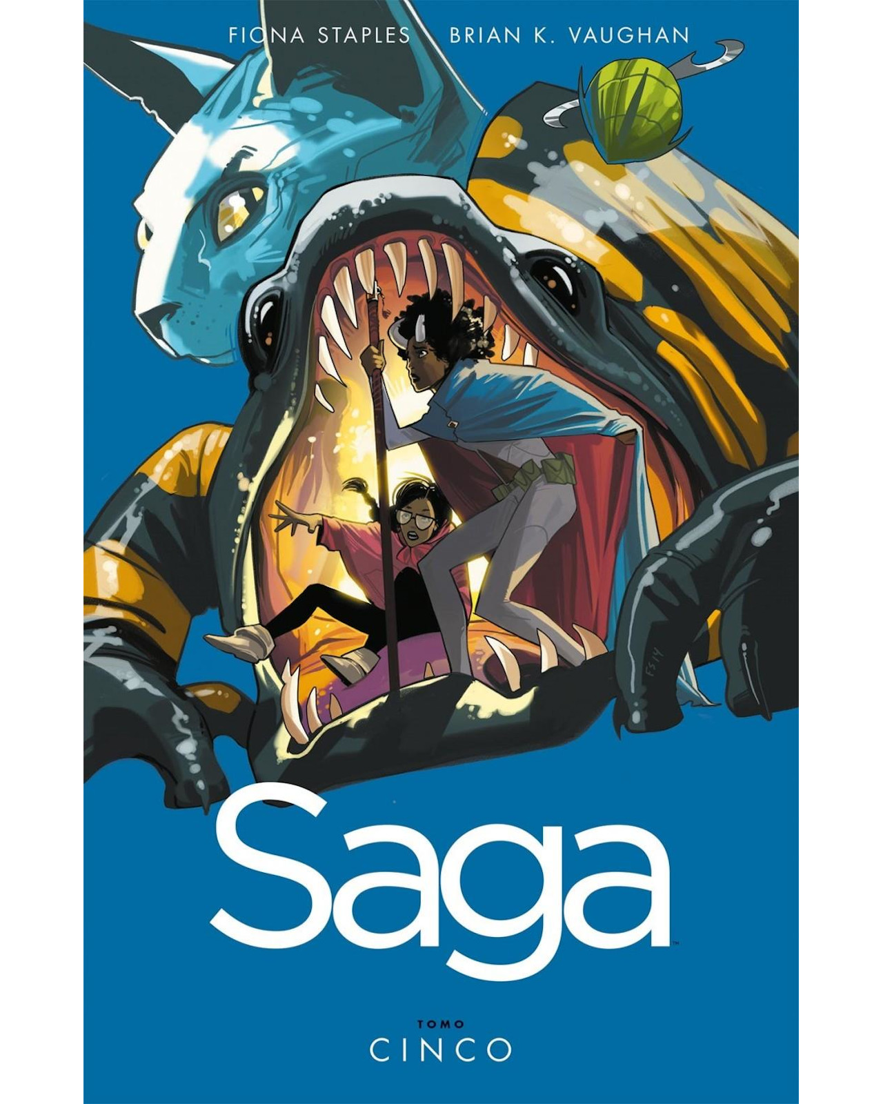 Foto 2 pulgar | Libro ''saga Tomo 5''