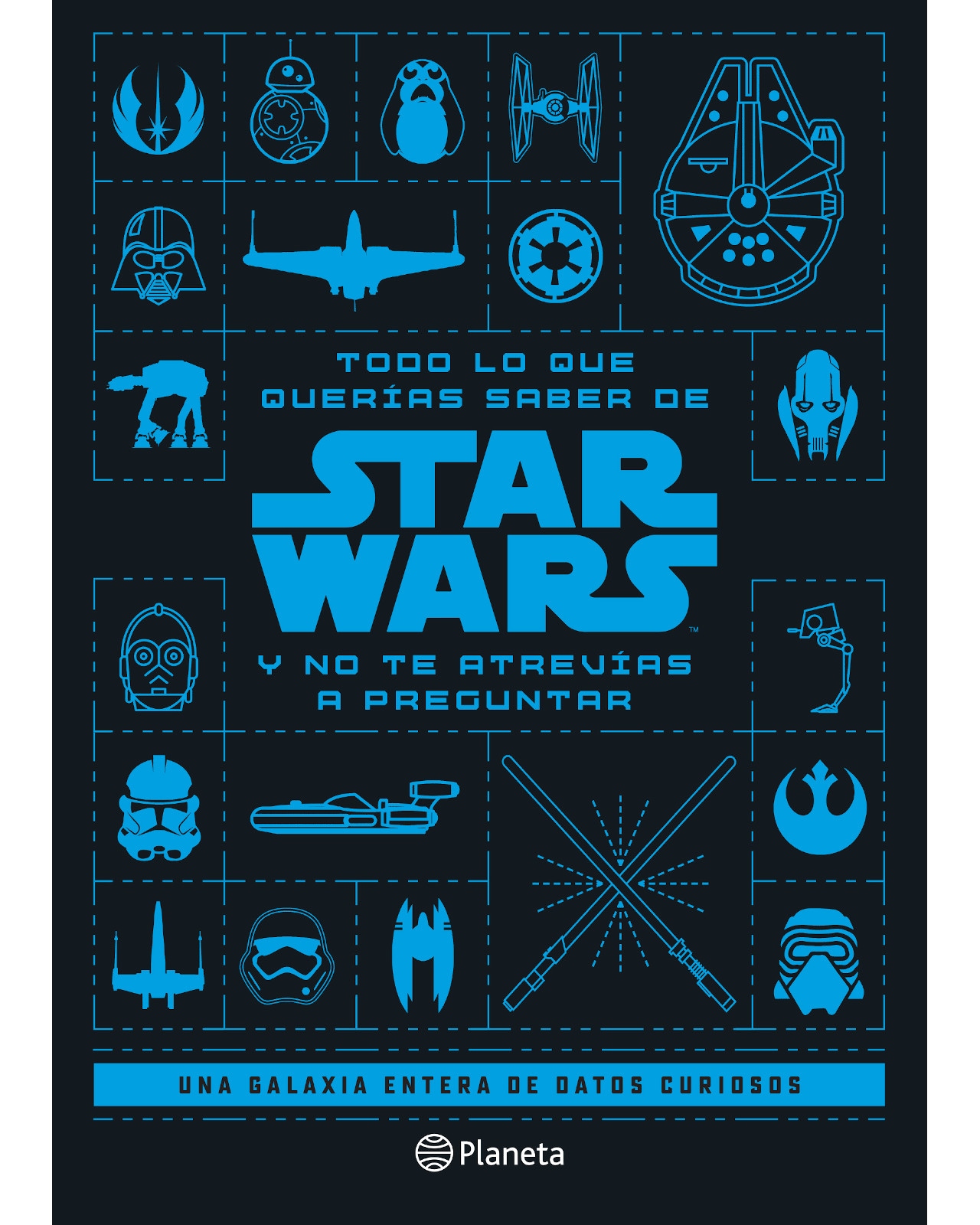 Libro ''todo Lo Que Querías Saber De Star Wars Y No Te Atrevías A Preguntar'' $618