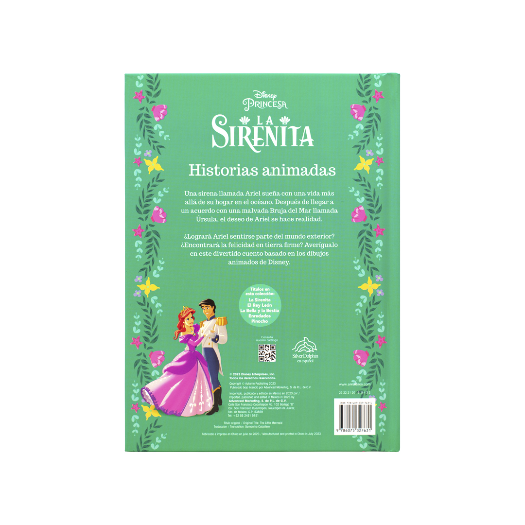 Foto 5 pulgar | Libro ''historias Animadas: La Sirenita''