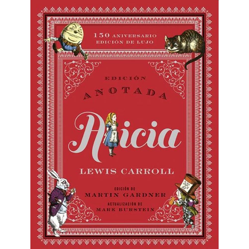 Foto 2 pulgar | Libro Alicia Editorial Anotada Autor Lewis Carroll