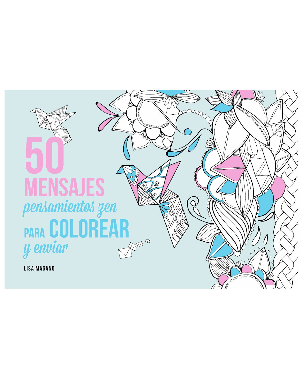 Foto 2 pulgar | Libro ''50 Mensajes Para Colorear Y Enviar''
