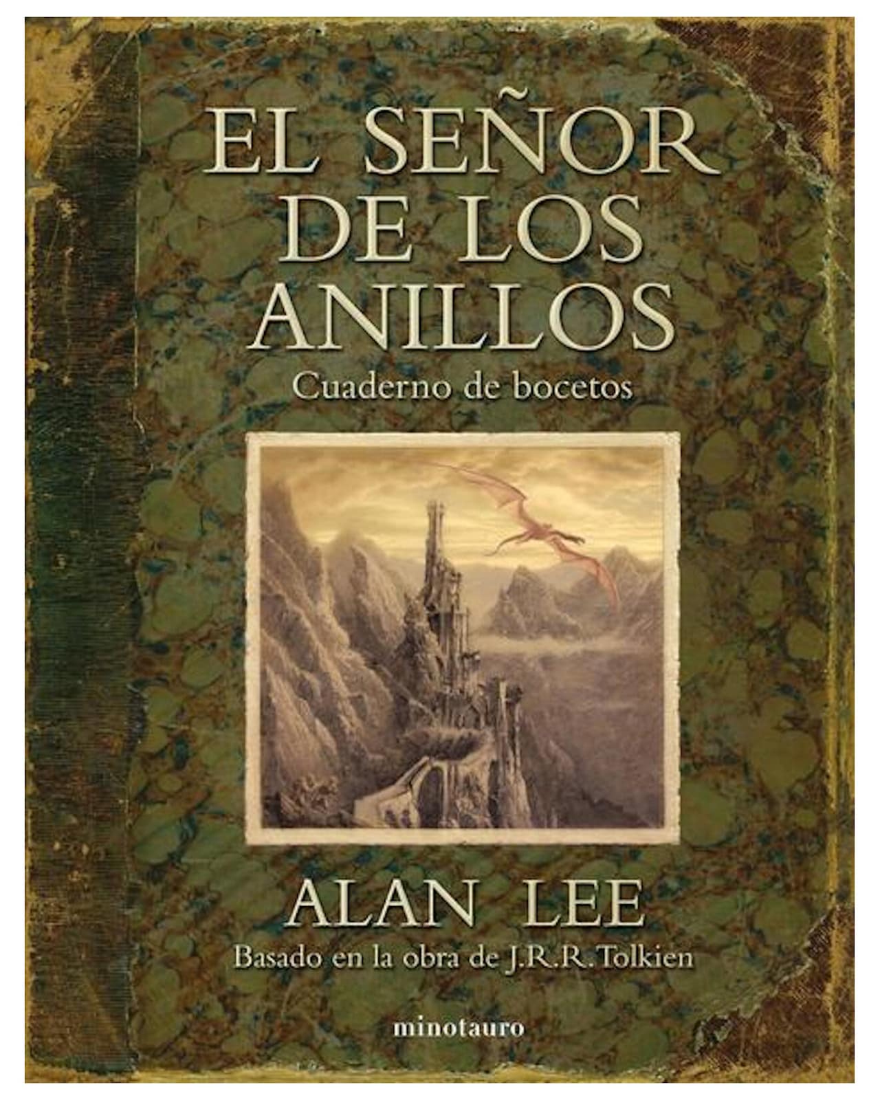 Libro ''El Señor de los Anillos Cuaderno de Bocetos'' $948