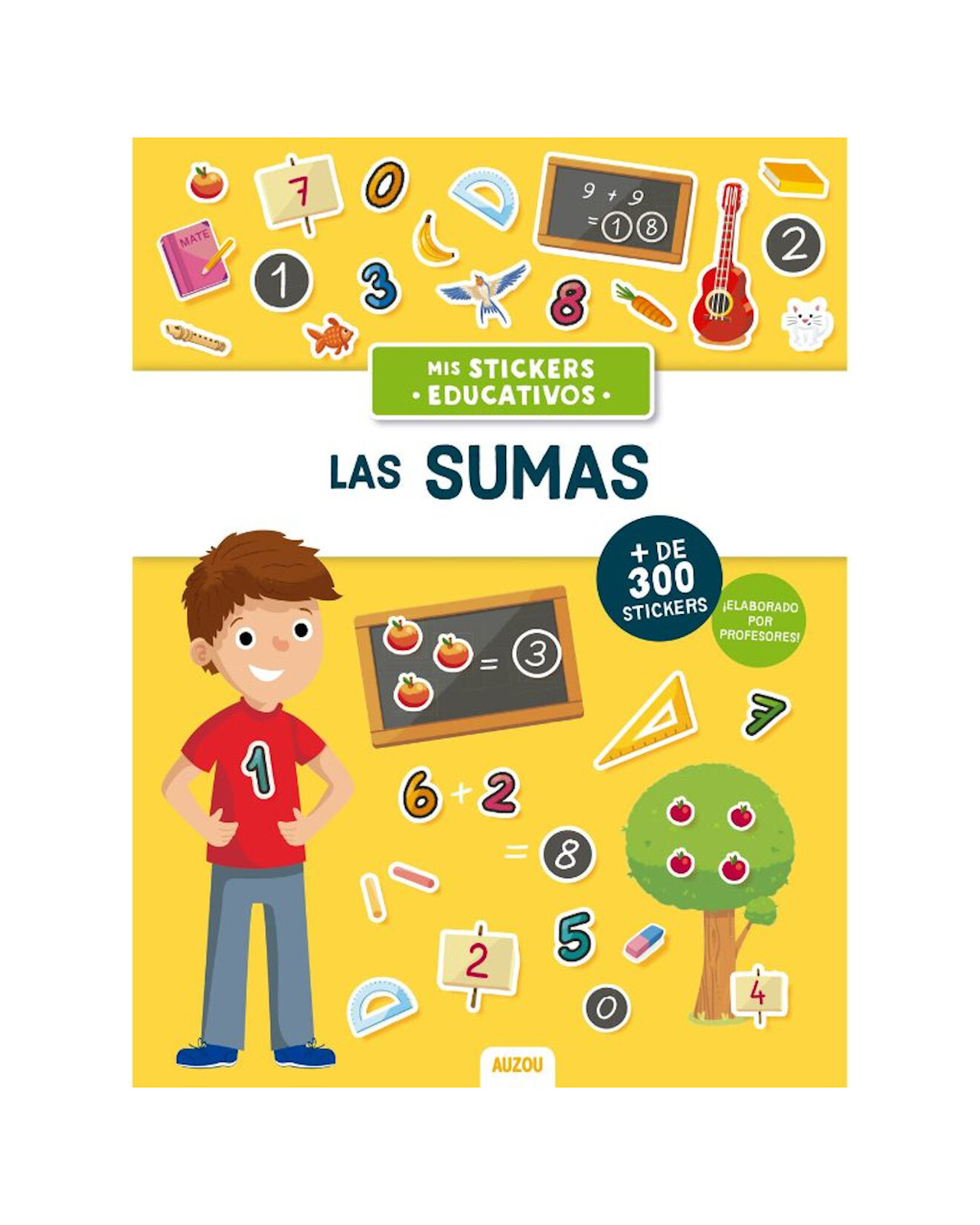 Foto 2 pulgar | Libro ''las Sumas, Stickers Educativos''