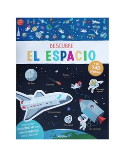 Foto 1 | Libro ''espacio, Libro De Stickers''
